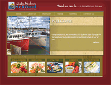 Tablet Screenshot of mistyharbourseafood.com